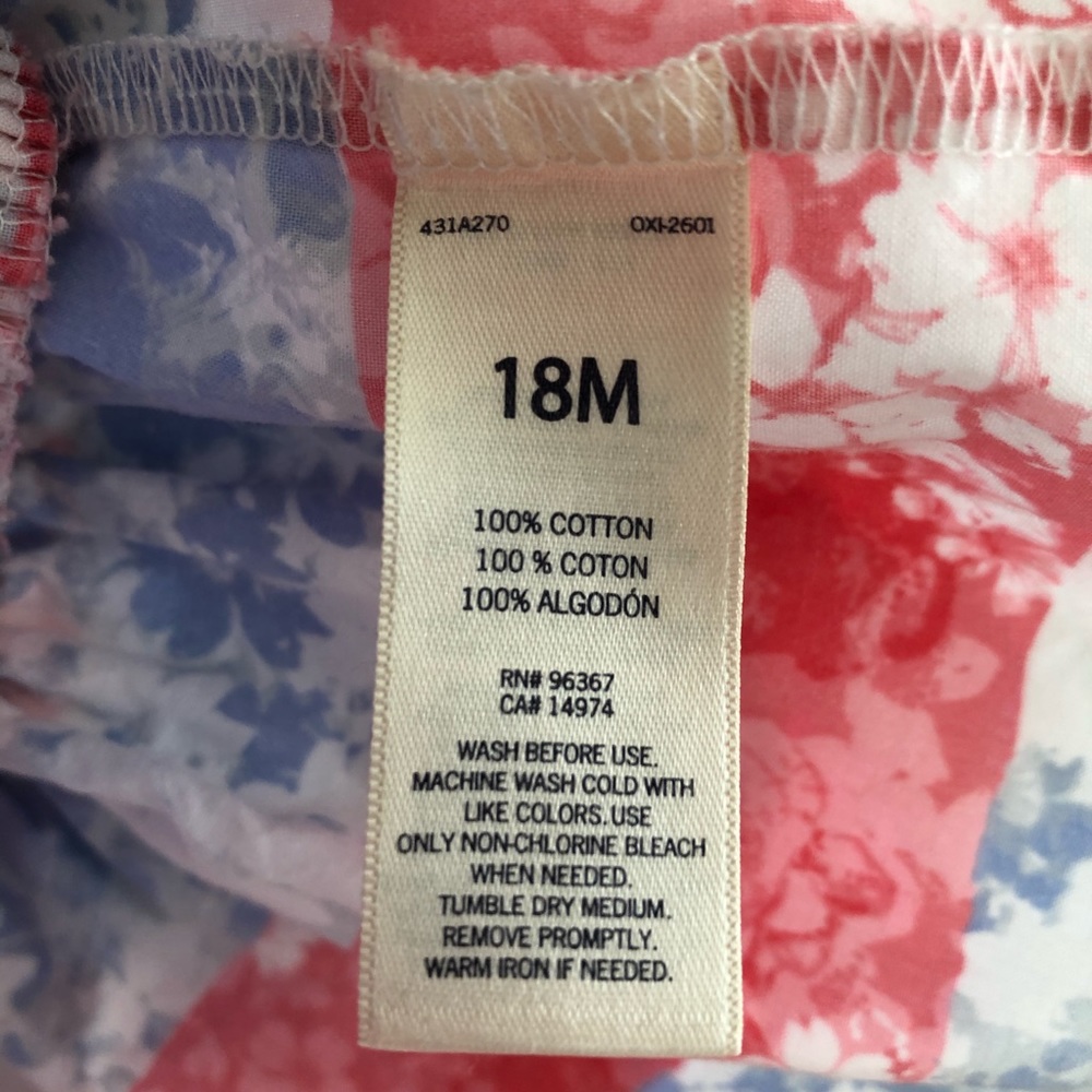 Sundress Oshkosh Size 18M - Picture 5 of 8